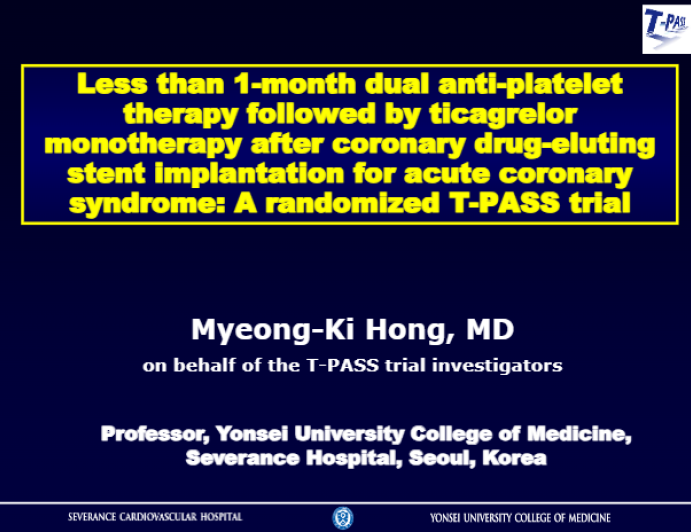 Less Than 1-Month Dual Antiplatelet Therapy Followed by Ticagrelor Monotherapy After Coronary Drug-Eluting Stent Implantation for Acute Coronary Syndrome: A Randomized Trial